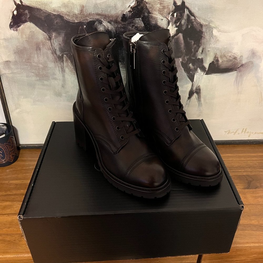 Thursday Boots Womens Rebel Boot Black Coffee